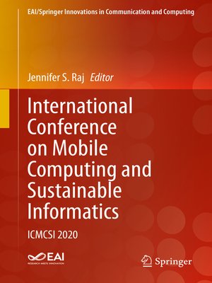 cover image of International Conference on Mobile Computing and Sustainable Informatics